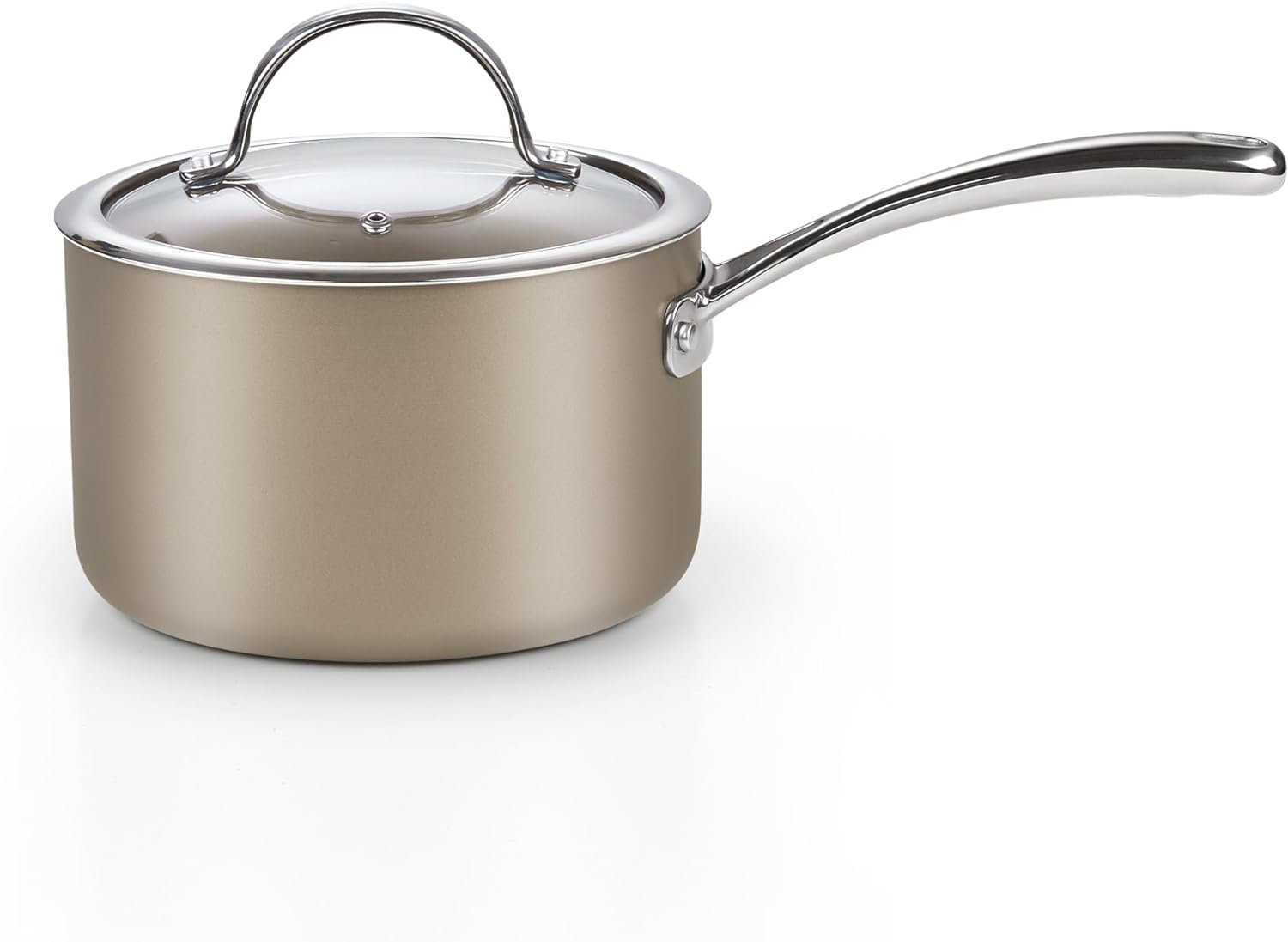 Cooks Standard 3quart Saucepan Hard Anodized Ceramic Nonstick With