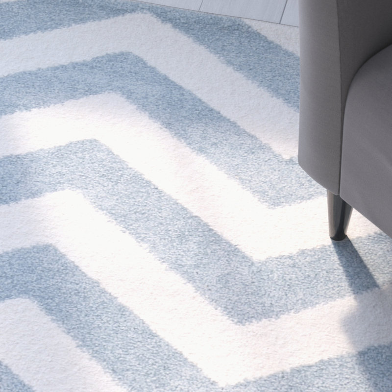 Greer Chevron Indoor Rug, Rectangle 9'3" x 12'6"