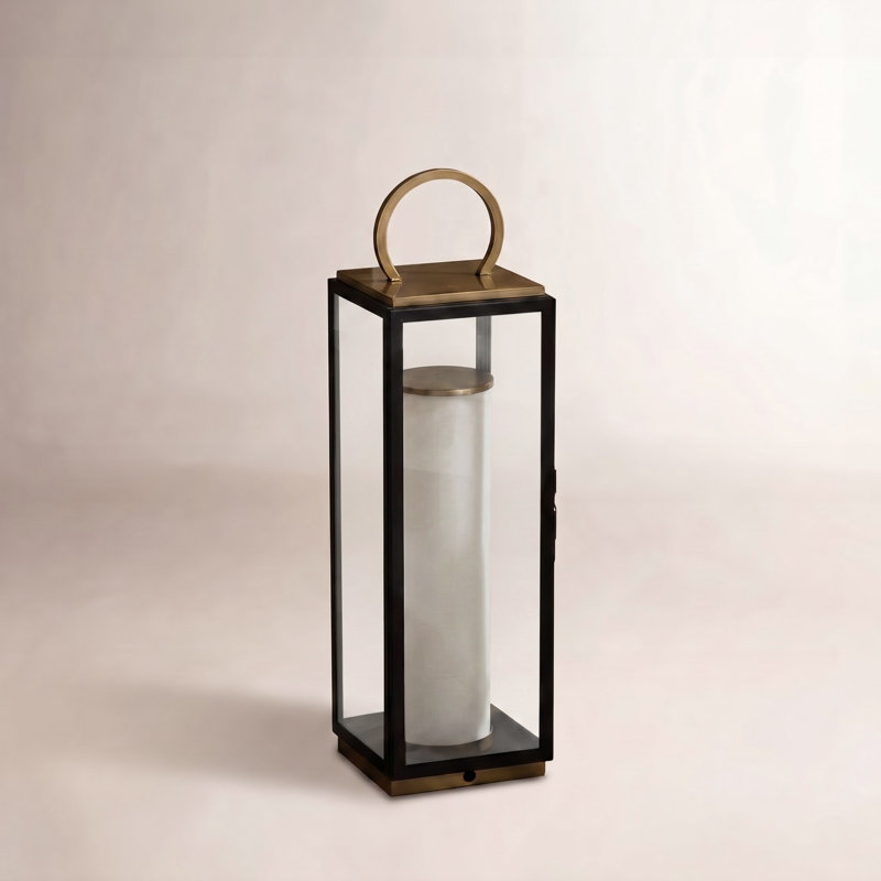 GARETH Rechargeable Table Lamp, 22.5" H x 6.25" W x 6.25" D