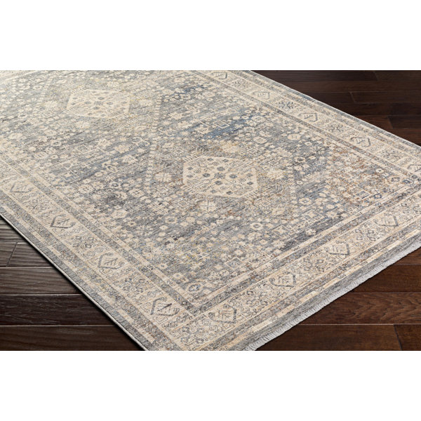 Bungalow Rose Dieks Performance Brick Red Rug | Wayfair