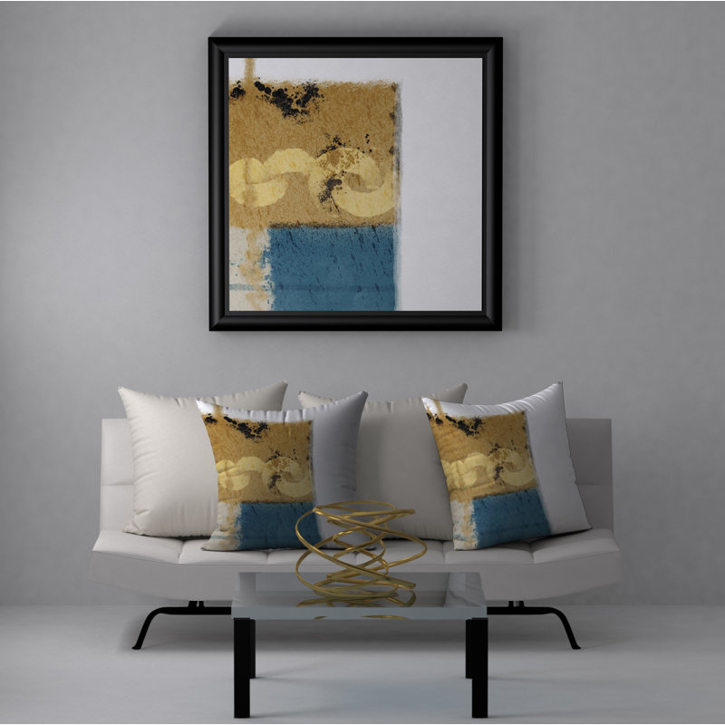 Housse de coussin carrée séduisante et insert, 20 po x 20 po