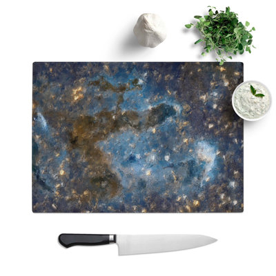 Tempered Glass Universe in Abstract Vol.12 Chopping Board