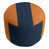Orange / bleu / orange