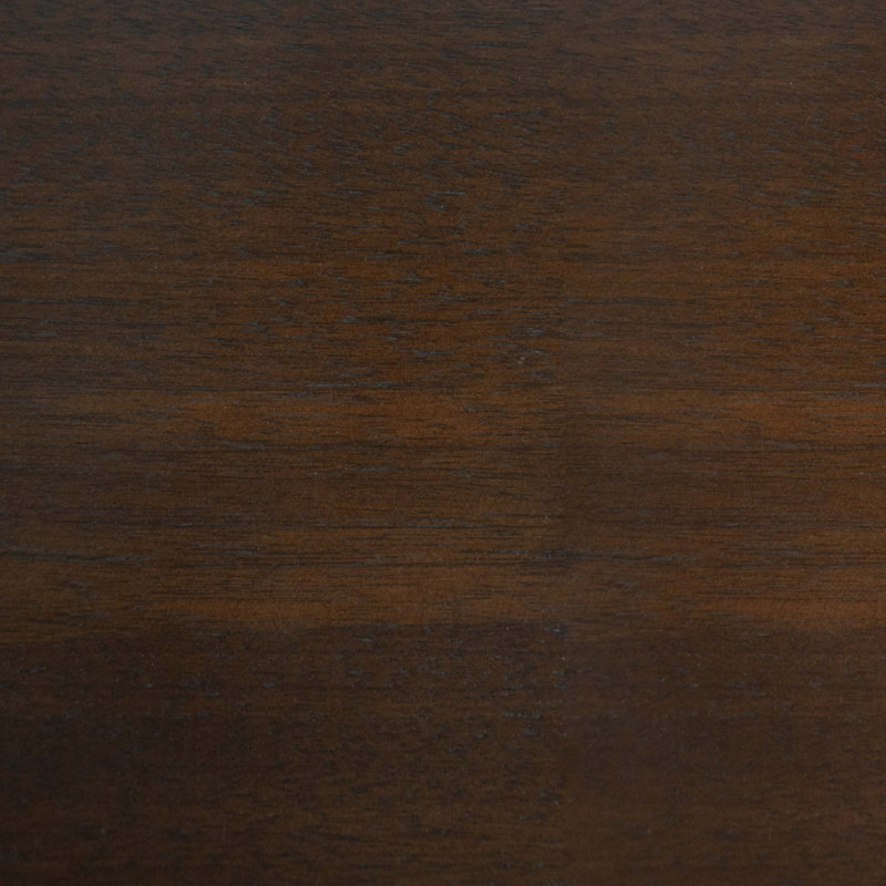 Console audacieuse en bois d'hévéa avec console et finition en noyer