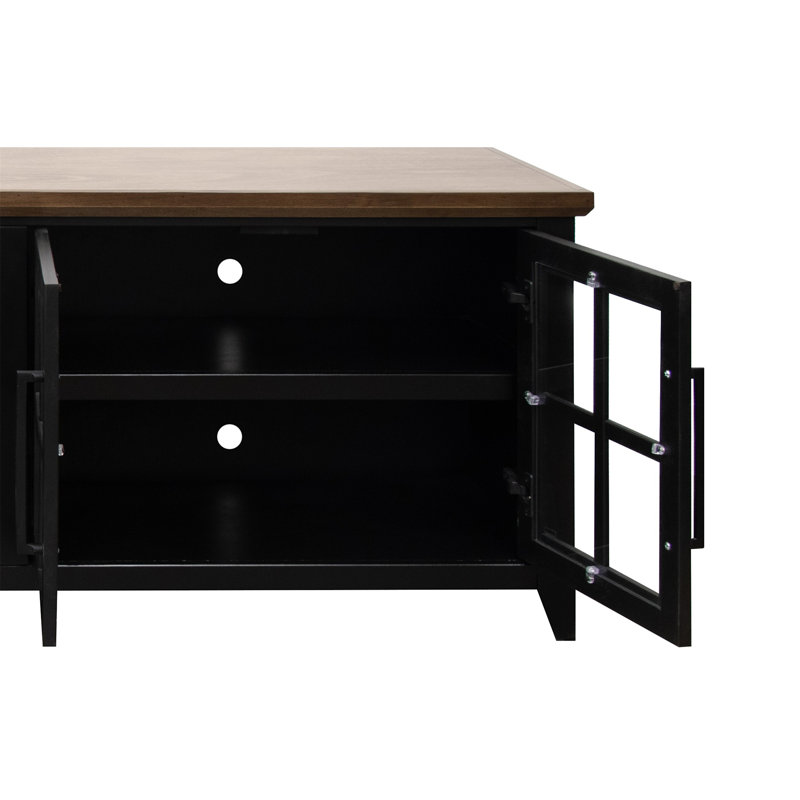 Console de meuble télé 96 pouces Providence, Noir