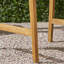 Ensemble de 2 chaises de salle à manger d'extérieur résistantes aux intempéries en bois d'acacia Adirondack-1466566985