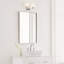 Ruba 2 Light Frosted Dimmable Vanity Light-794965107