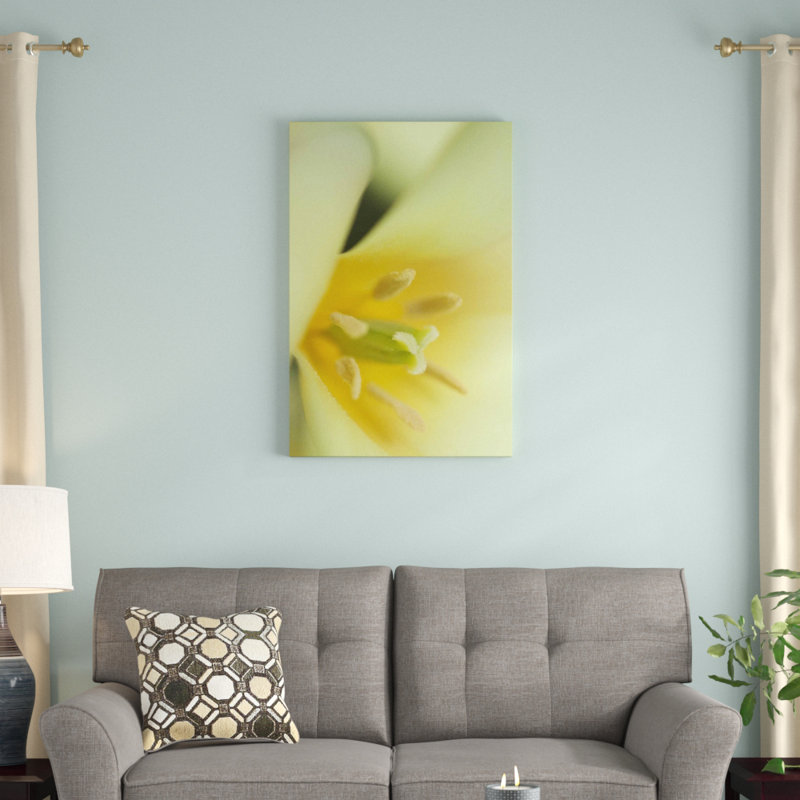 « yellow burst ii », reproduction de photo sur toile tendue