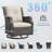 Nieo 2-Piece Swivel Patio Chairs with Cushions-93645485