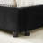 Full Size Daybed With Comfortable Backrest And Armrests,Velvet-Black-1933610060