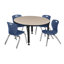 Ensemble de table de salle à manger et de chaises 12 po Kee-93832789-73411877-73411881