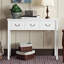 Behrendt 100.01cm Solid Wood Top Console Table-16543442