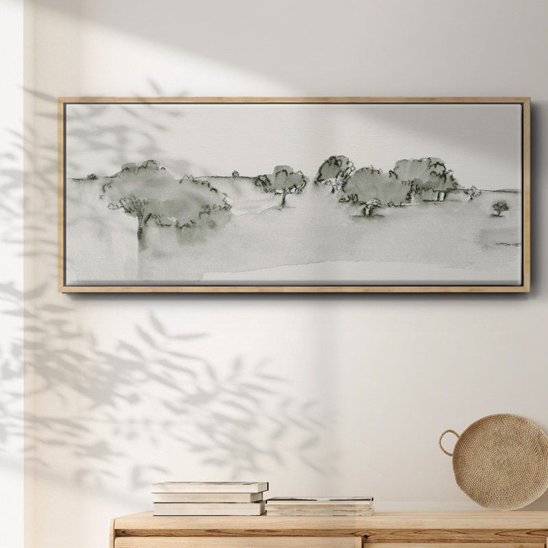 Flower Nest II- Framed Canvas