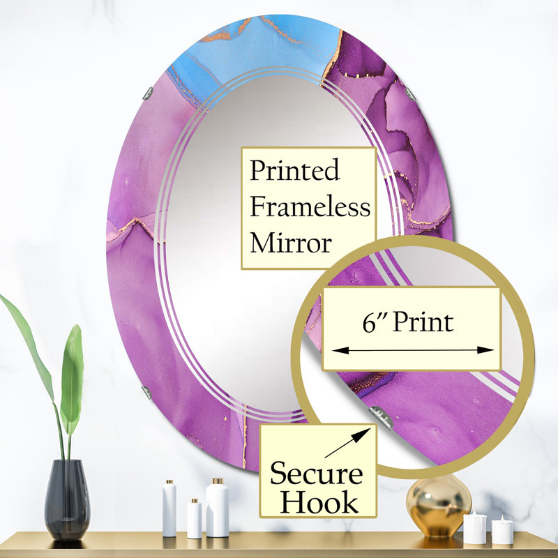 Miroir de salle de bain sans cadre, 36 po x 24 po