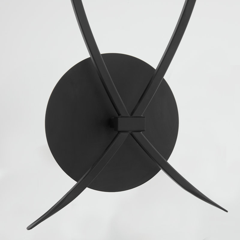 Dagmara 2 Light Wall Mount | Matte Black