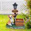 Statue de jardin Labrador