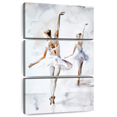 Enn Ballerina en bleu