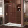 DreamLine Aqua Ultra 30 in. D x 60 in. W x 74 3/4 in. H Frameless Shower Door