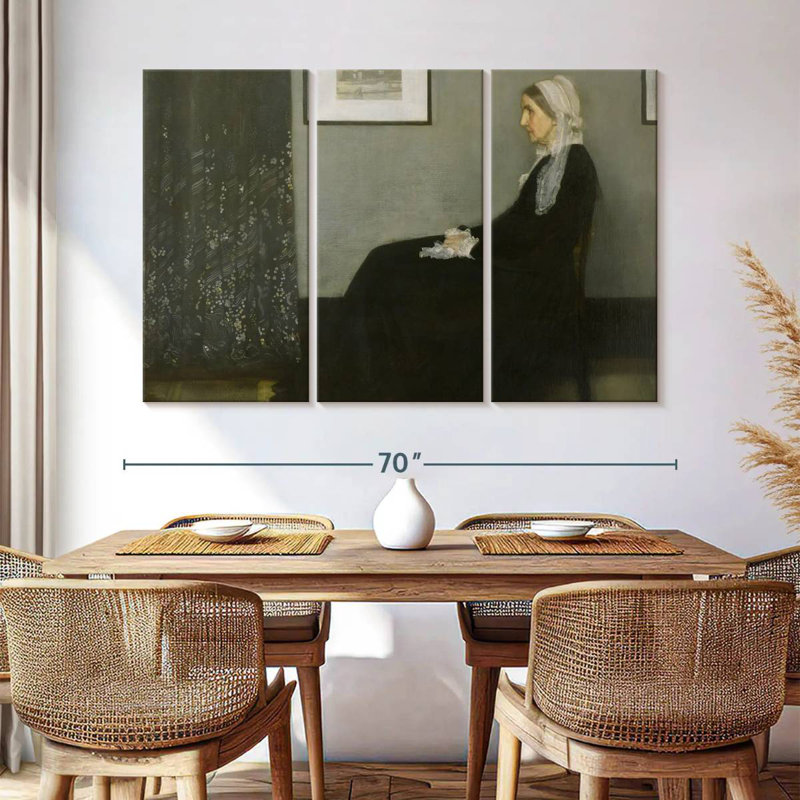 La mère de Leisha Whistler, H 42 po x l 65 po