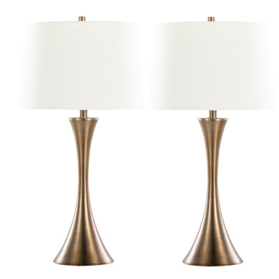 Lampe de table contemporaine en métal