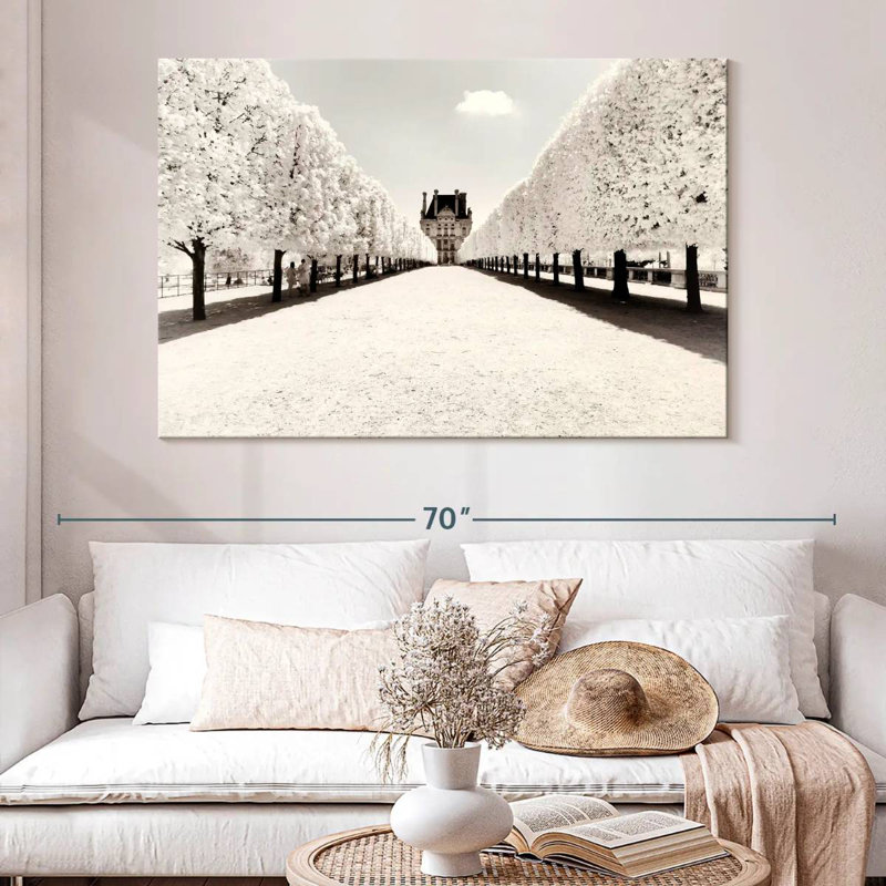 Nicci Paris Winter Focal Point, 34" H x 51" W