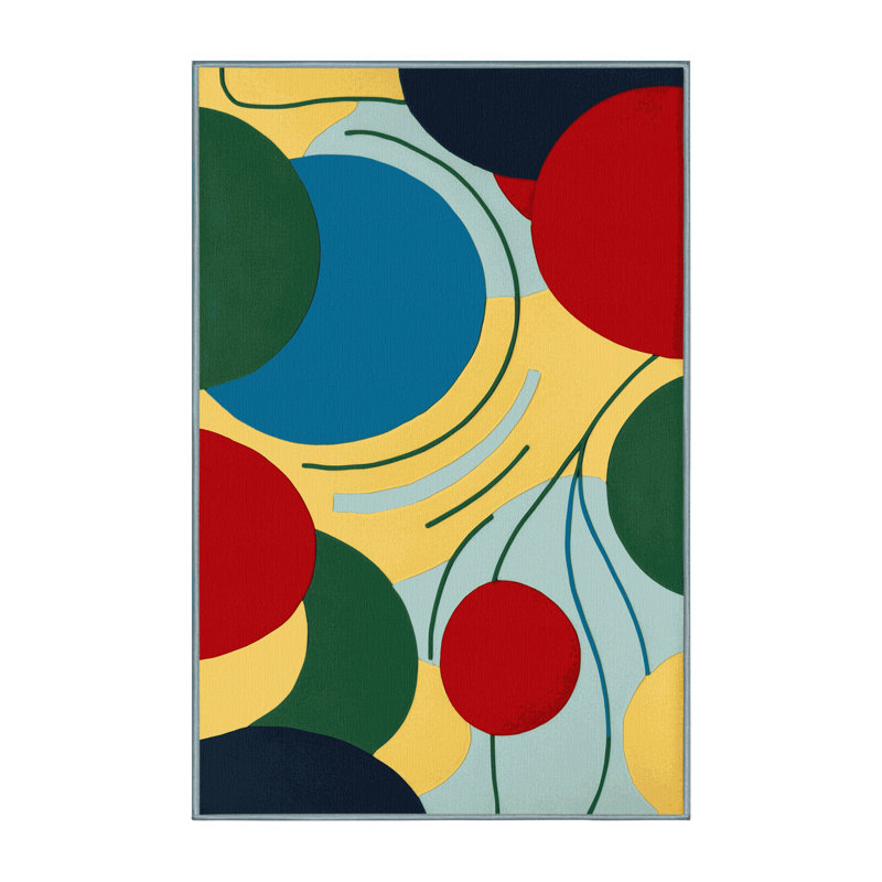 Perky Ruckus Rug, Rectangle 8' x 10'