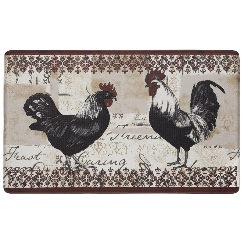 Tapis anti-fatigue simple et élégant