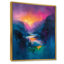 «Black Pink Mountain Landscape Summer Beauty - Landscape Mountains», art mural-563711641-563711640