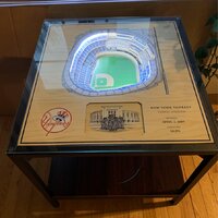 New York Yankees 25 Layer Lighted StadiumView End Table