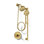 Kohler Purist Performance Showering Kit, 1.75 GPM Multifunction Showerhead and Handshower Package, Three Spray Settings