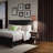 Madison 56 in. Modern LED Bedside Table Lamp with Fabric Drum Shade and Wireless Charging Pad-62954074