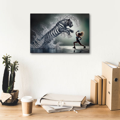 Trinx 'Fight' by Rey Klimt Wall Art