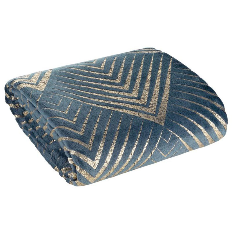 Eurofirany Blanket, Navy Blue