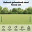 Fence with Post Segment Outdoor Barrier Garden Terrace Divider Boundary-1787244576-1787244767