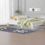 Grand lit escamotable peu encombrant, conception moderne en bois pour un usage domestique