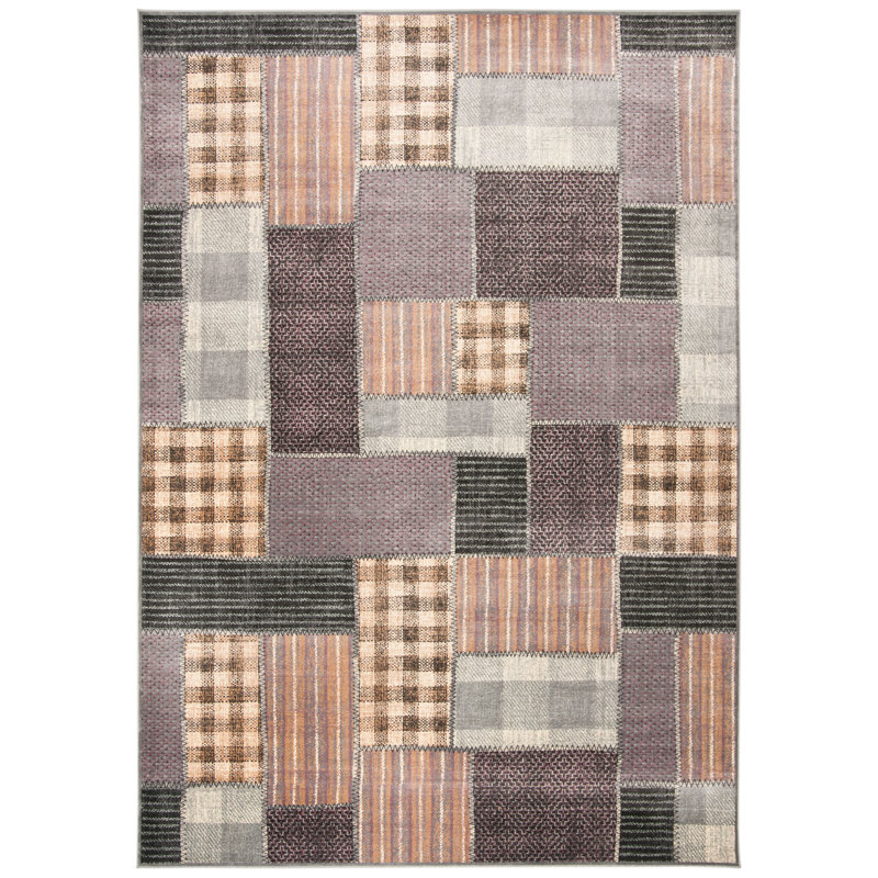Guyot Performance Patchwork Rug, Rectangle 8' x 10'