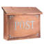 Boîte aux lettres murale en laiton 16,5 po x 13,3 po Pasadena-12506255-12506258