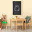 Magnetic Chalkboard For Wall - Black