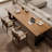 Brown Rectangular Solid Wood Desks-108352714