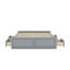 Structure de lit plateforme grand avec 6 tiroirs