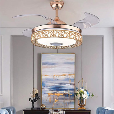 Felecia 42'' Ceiling Fan with LED Lights