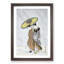 Women in a Storm by Harunobu Suzuki - Picture Frame Painting Print-55612810-55612809