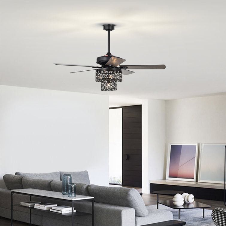 Dariush 52'' Ceiling Fan with Light Kit
