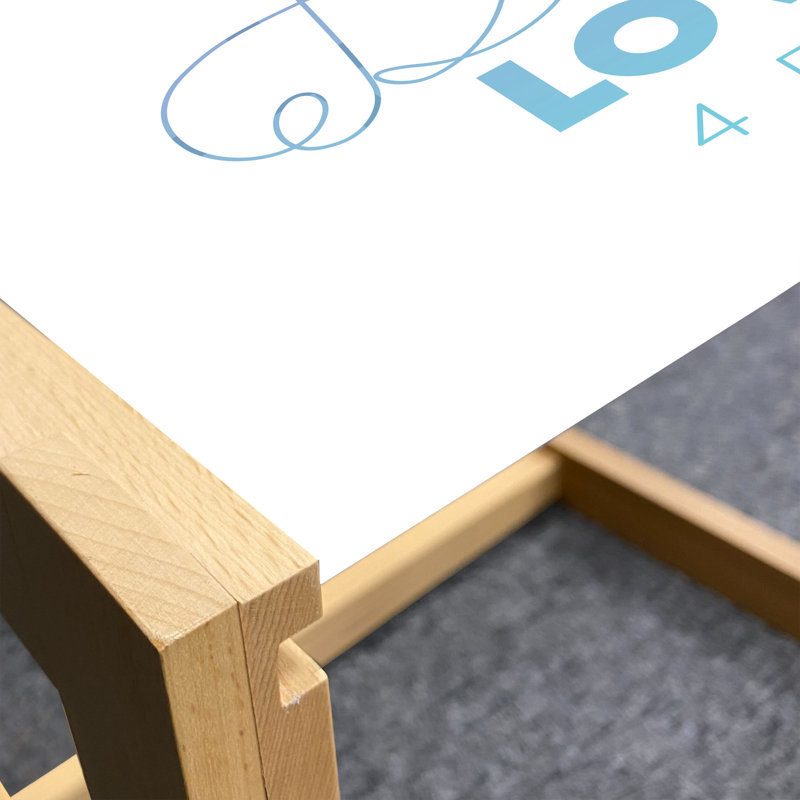 Jahmarcus Sled Coffee Table, 90cm H x 62cm W x 40cm D
