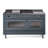 ILVE Nostalgie II Series 60 in. Dual Fuel Range with 7 Sealed Burners, Griddle, Frenchtop (Natural Gas, Glass Door)-98196783-98196825