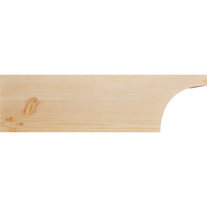 Queue de chevron lisse Huntington, Sapin de Douglas, H 10 po x l 5 1/2 po x L 36 po