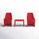 Nassau 2 Person Seating Set