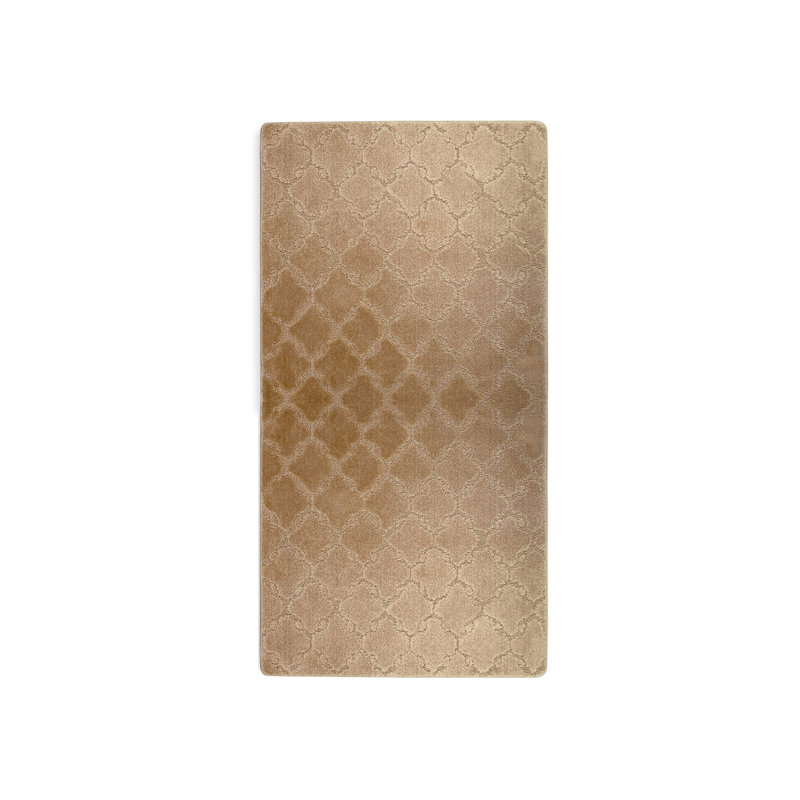 Tapis de bain Sakamoto, H 64 po x l 32 po x P 0,3 po, Beige clair