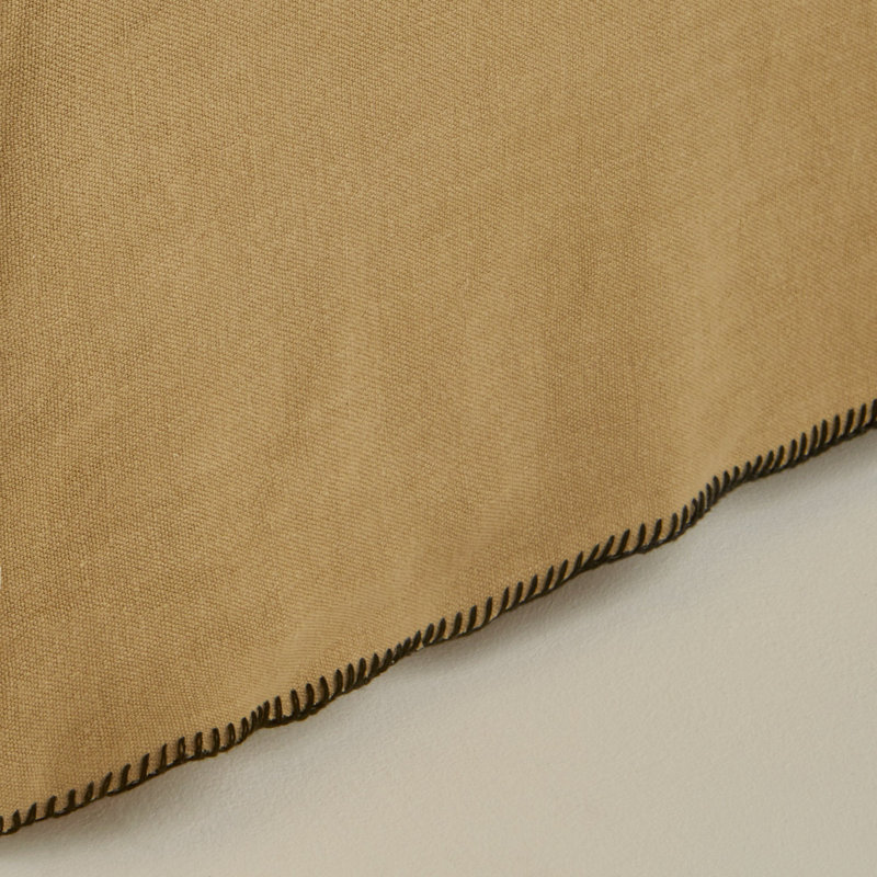 Nino Tailored Wrap Around, 140cm W x 32cm D, Dark Beige