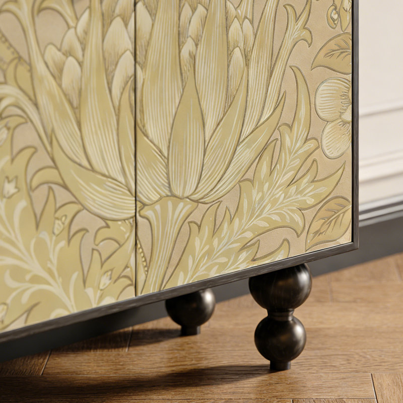 Armoire de rangement Vintage, Noir